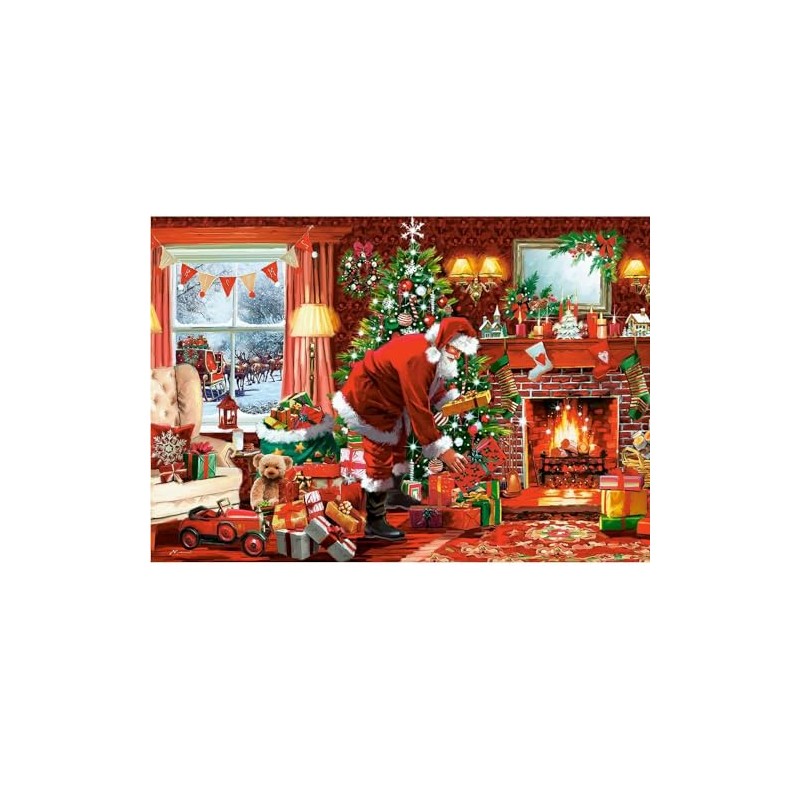 Castorland Puzzle 1500 pieces: Livraison spéciale du Père Noël