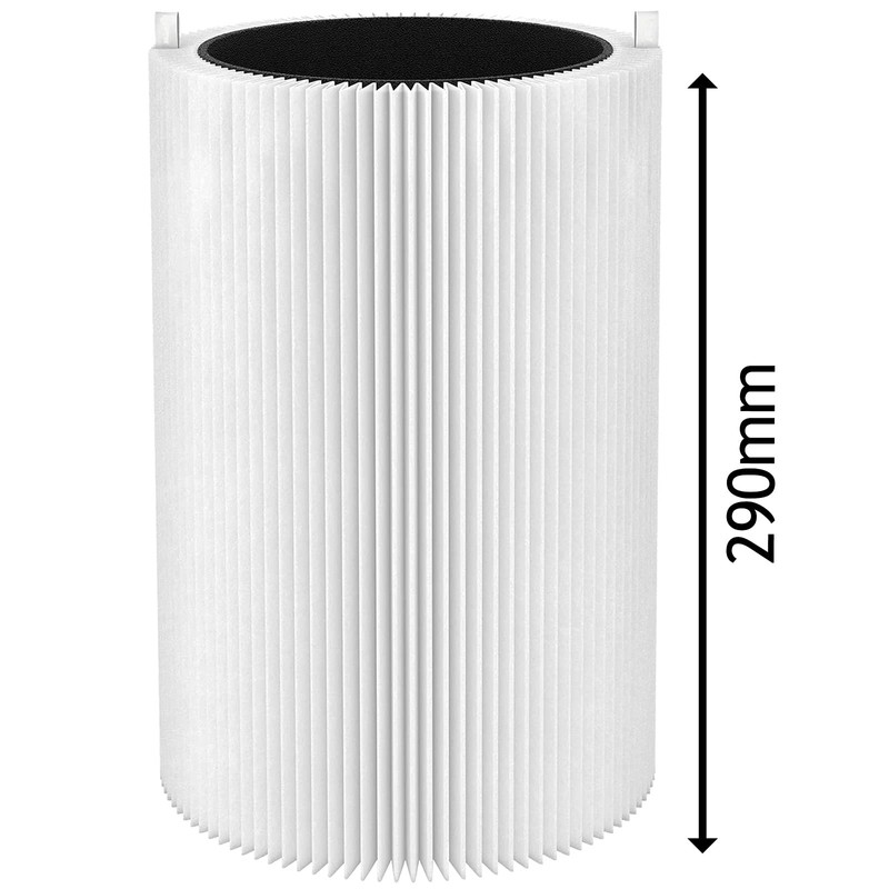 Spares2go Filter Kit compatible with Blueair Air Purifier HEPA Carbon