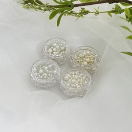 Gel nail art pearls, mixed mix, stone parts, pearl parts, nail beads, stone gel materials, art cubic zirconia / 젤 네일 아트 진주 혼합 믹스 스톤 파츠 진주파츠 네일 알 스톤 젤 재료 아트 큐빅
