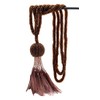 Beautiful Beaded Tassel Tiebacks exquisitely handcrafted with exotic feather design,