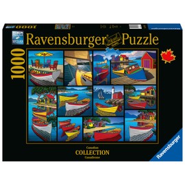 Ravensburger On The Water 1000 Piece Jigsaw Puzzle for Adults - 16834 - Every Piece is Unique, Softclick Technology Means Pieces Fit Together Perfectly