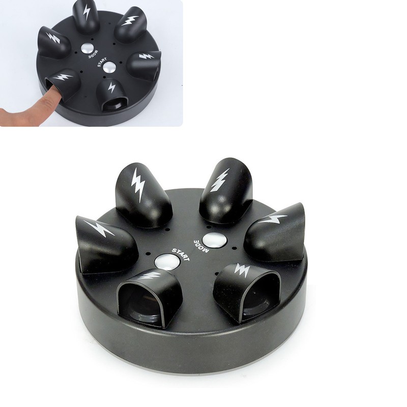 Electric Lie Detect Game 6 Fingers Shocking Interactive Decompression Truth