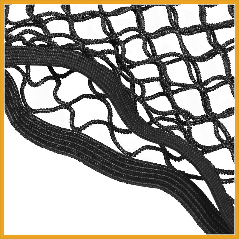 Partuto Car 2 Layer Mesh Organizer Pet Barrier Backseat Mesh