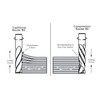 SpeTool 1/4 Inch Shank Up & Down Cut Spiral Router
