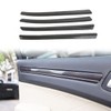crosselec Carbon Fiber 4 Doors Panel Decor Trim Cover for