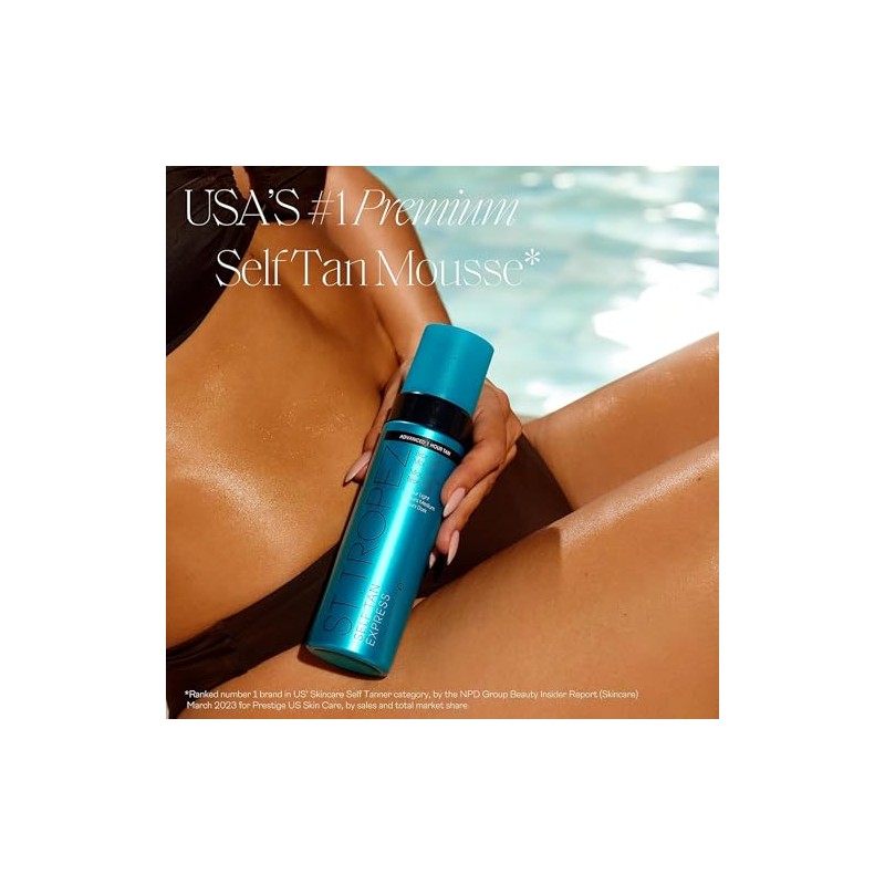 St.Tropez Self Tan Express Bronzing Mousse for Fastest Sunless Tan