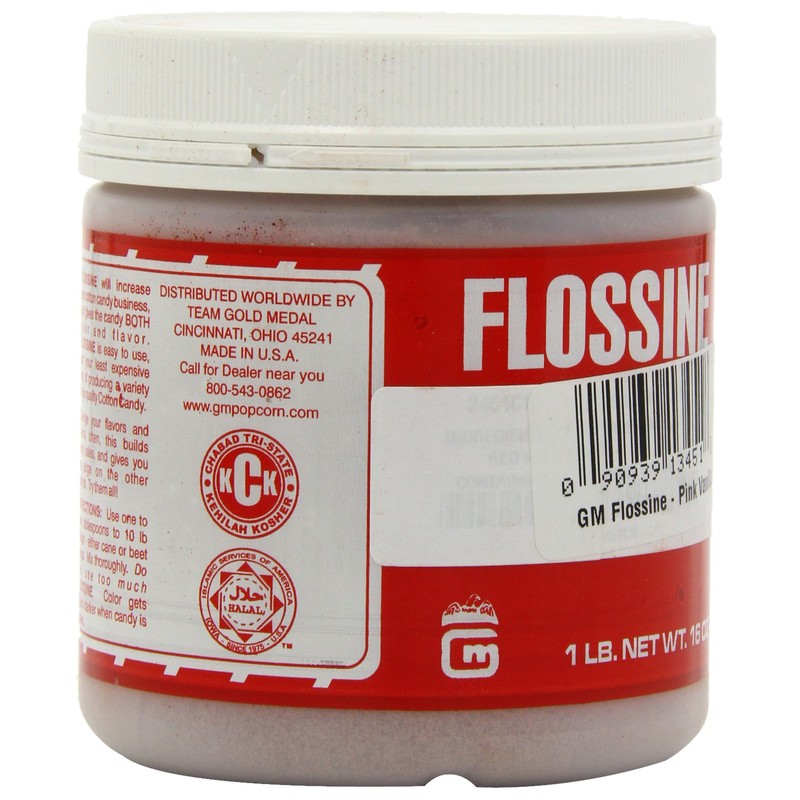 Gold Medal Flossine Can, Vanilla Pink