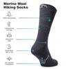Merino Wool Hiking Socks - Premium Sport Socks For Men