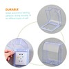 Totority 3sets Socket Outlet Cover Electrical Outlet Protector Child Wall