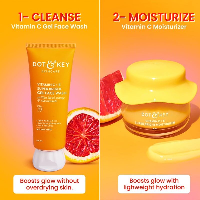 Dot & Key Vitamin C Daily Glow Boosting Skincare Combo