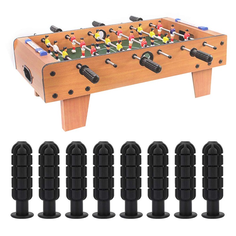 8pcs Table Soccer Handles, Foosball Handle Grip Part Replacment Kids