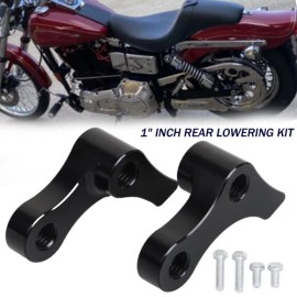 Unbranded 1" Rear Lowering Kit Fit For Harley Dyna Super Wide Glide Low Rider 1995-2005 04