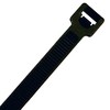 Pack of 100 small cable ties (Black) approx 100mm
