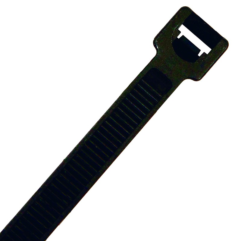 Pack of 100 small cable ties (Black) approx 100mm