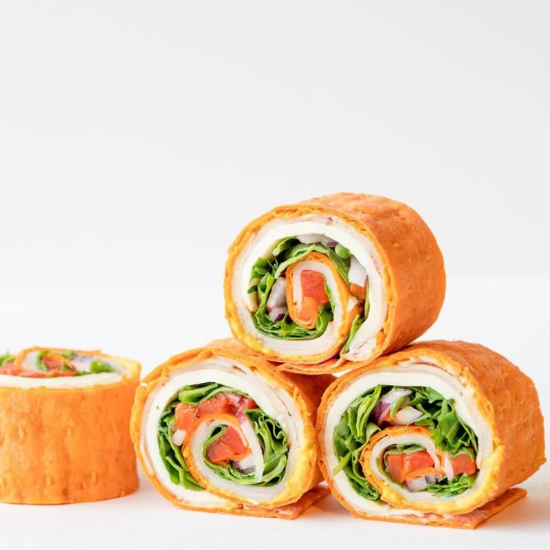Atoria's Family Bakery Mini Roasted Red Pepper Lavash Flatbread 8