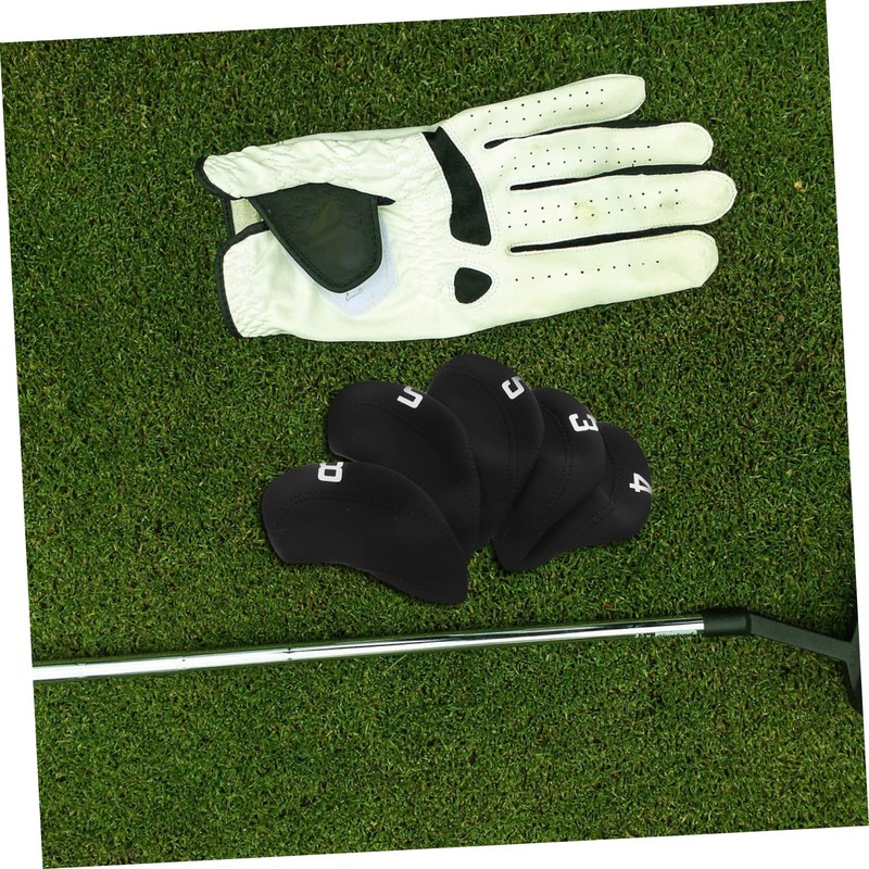 Outanaya 11pcs Neoprene Golf Club Head Covers Durable Protective Headcovers