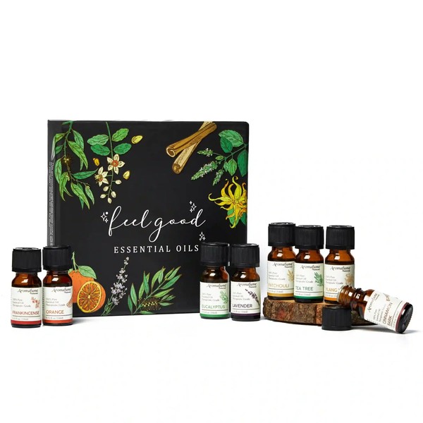 AROMAFUME Feel Good Gift Set | 100% Pure, Therapeutic Grade