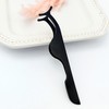 Durable Stainless Steel Eyelash Applicator Tool,Simple Black Lash Applicator Tool,Compact