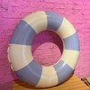 Medium Swim Ring for Kids Adults, 25 Inch Classic Striped