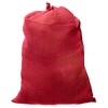 CleverDelights 30" x 40" Red Burlap Bags - 2 Pack - Heavy Duty Stitching - Jute Burlap Sacks