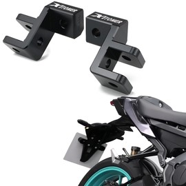 Xitomer Footpegs Lowering Kit Compatible With MT09 2021-2025 / MT09 SP 2021-2025, Tracer 9 GT 2021-2024 Passenger Peg Lowering Kit Passenger Foot Peg Lowering Kit Fit for MT-09 2025-2021