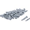 Kraftmann 80841 Hollow Wall Anchors Set of 50