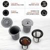 Reusable Filter Cup for Cuisinart, Compatible with Cuisinart #SS-RFC HomeBarista