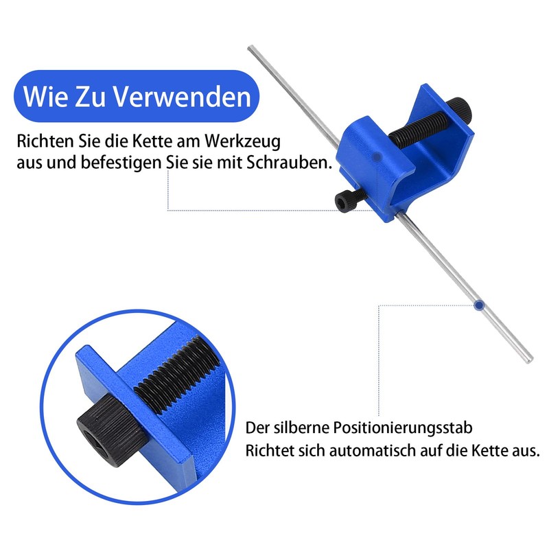 WODHMIEY Universal Chain Alignment Tool Set, Precise Efficient Durable, Easy