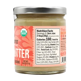 Dastony Organic Raw Cashew Nut Butter, 8 oz | Only One Ingredient | Vegan, Paleo and Keto Friendly, Non GMO, Gluten-free - Pack of 3