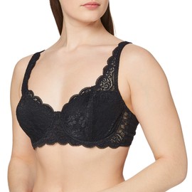 Triumph Womens Amourette 300 Whp X Wired Padded Bra, Black, 34DD UK