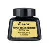 PILOT Super Color Permanent Marker Refill Ink, Black Ink, 1