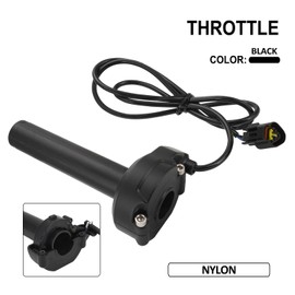 IUVWISN Electric Dirt Bike Throttle for Surron, Twist Handle Throttle Cable for Sur Ron Light Bee X LBX E-Ride Pro SR S SS 2.0 3.0 Black