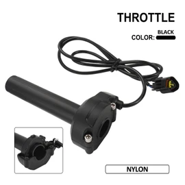 IUVWISN Electric Dirt Bike Throttle for Surron, Twist Handle Throttle Cable for Sur Ron Light Bee X LBX E-Ride Pro SR S SS 2.0 3.0 Black