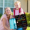 Double-Sided First Day of School Board, 12 × 10 Inches