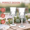 UMEIED 12 Pack 7.2oz Wine Glasses, Small Stemware for Red