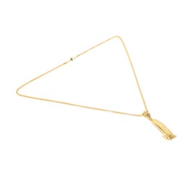 Baluue 1Pc Shaving Razor Pendant Necklace for Hairdressers Stylish Sweater Chain Accessory Unique present for Male Fashion for Everyday Wear