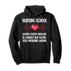 Nursing School Student | Nurse Student Future Nurse Pullover Hoodie
