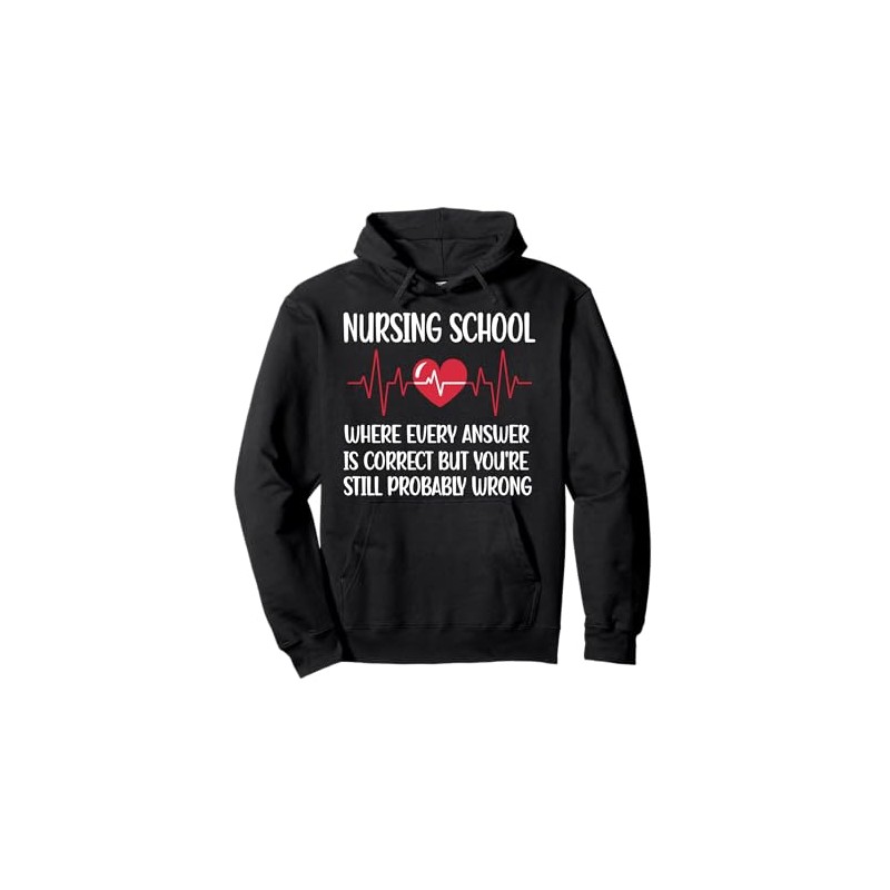 Nursing School Student | Nurse Student Future Nurse Pullover Hoodie