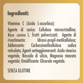 Solgar ROSE VITA C 1000 – Vitamina C 1000 mg con Rosa canina, 100 tavolette