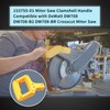 153755-01 Miter Saw Clamshell Handle for DeWalt DW708 DW708-B2 DW708-BR，Miter