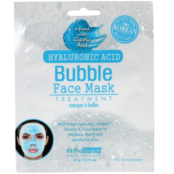 BioMiracle Hyaluronic Acid Bubble Face Mask