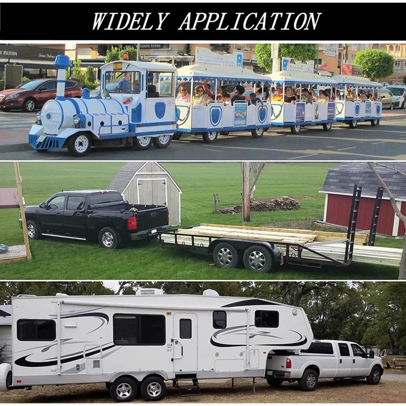 kaixin3662 8508211 Proportional Electronic Trailer Brake Controller w/2 to 8