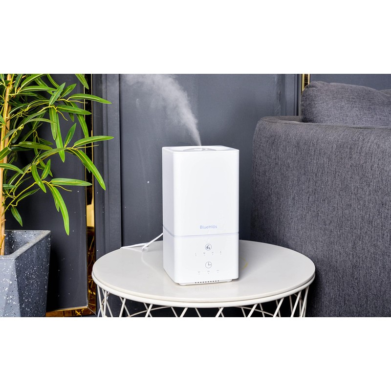 BlueHills 1000 ML Premium Essential Oil Diffuser Humidifier Combo Square