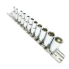 Daptez ® 11pc 1/4" Shallow Drive Socket Set Chrome Vanadium