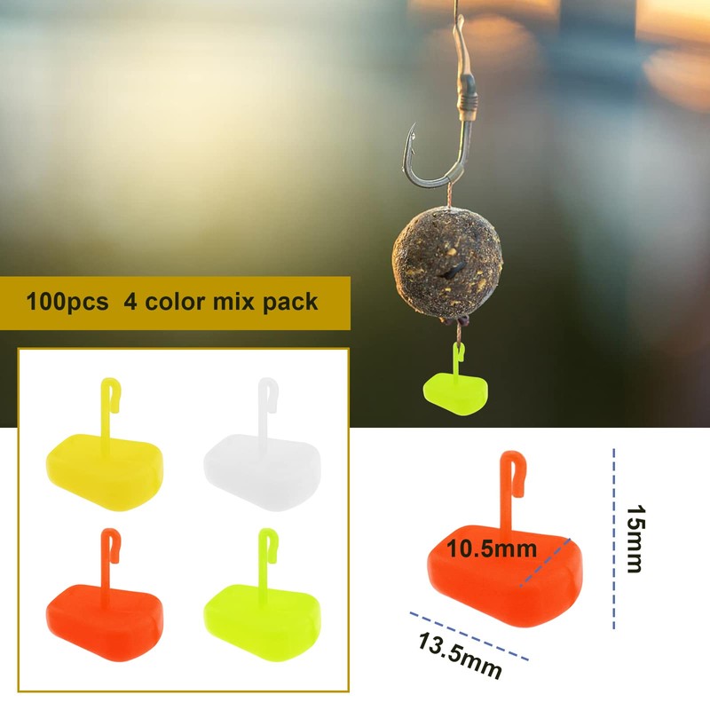 VGOL 100 Pieces Corn Bait Stops Fake Corn Soft Bait