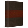 ESV Study Bible, Personal Size (TruTone, Forest/Tan, Trail Design)