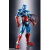 S.H. Figuarts Captain America (Tech on Avengers), Approx. 6.1 inches