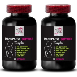 Suplementos Menopausia Mujeres Trébol Rojo 2 Botellas
