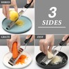 Cambom Lemon Zester Grater Three-piece Suit - Heavy Duty Kitchen