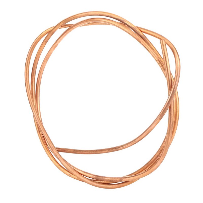 Copper Tube, 2 m Length C1100 T2 Copper Tube Soft